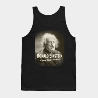 Donald Einstein Tank Top